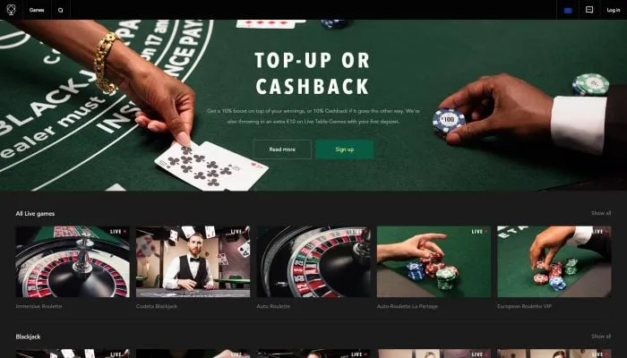 Codeta Casino Review Header