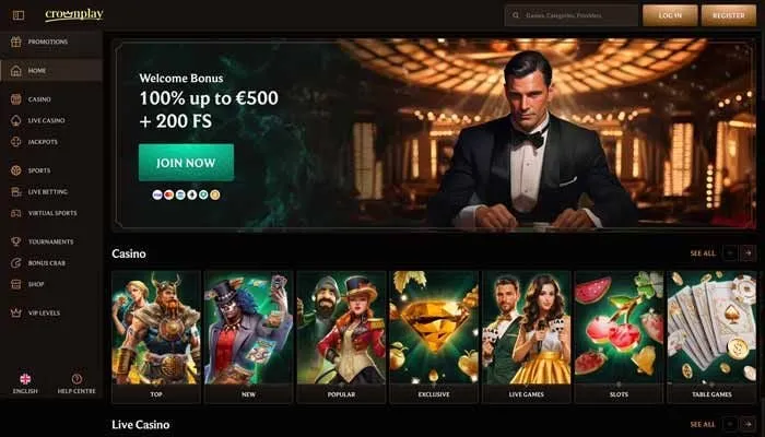 CrownPlay Casino Review Header