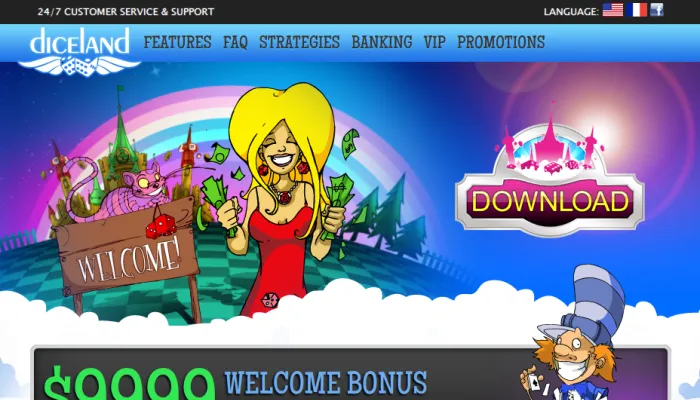 Diceland Casino Review Header