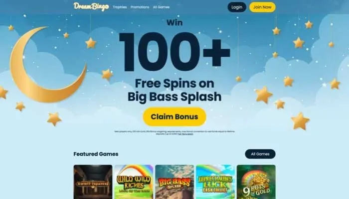 Dream Bingo Casino Review Header