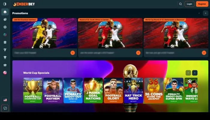 EmberBet Casino Review Header