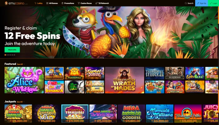 EmuCasino Review Header