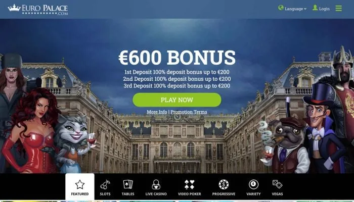 Euro Palace Casino Review Header