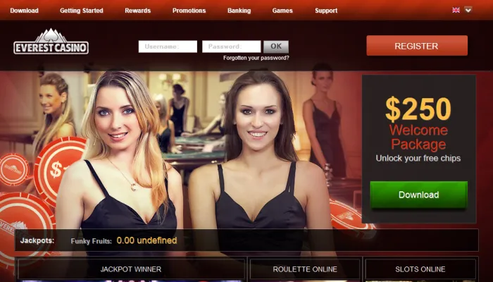 Everest Casino Review Header