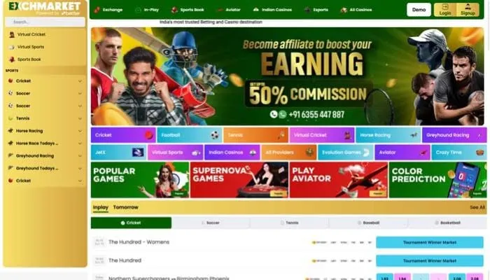 Exchmarket Casino Review Header