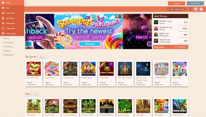 Extra Vegas Casino Review Header