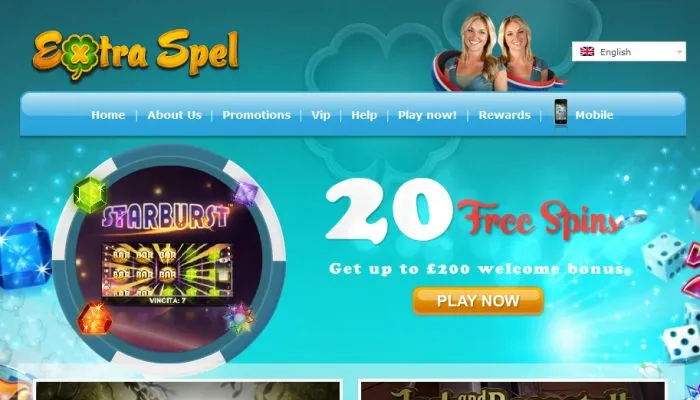 ExtraSpel Casino Review Header
