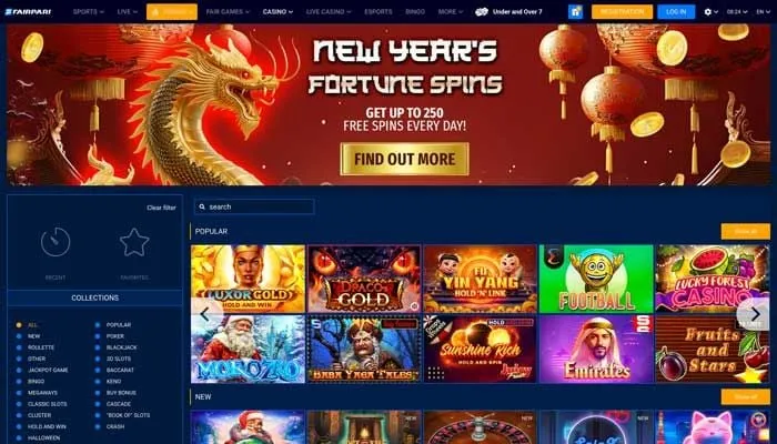 FairPari Casino Review Header