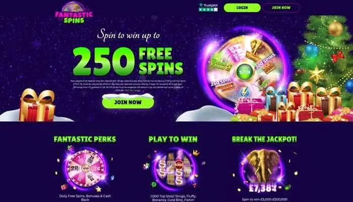 Fantastic Spins Casino Review Header