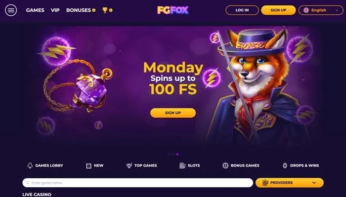 Fgfox Casino Review Header