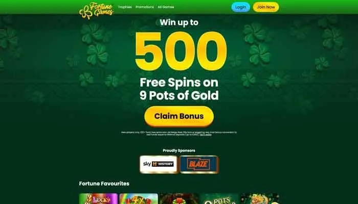 Fortune Games Casino Review Header