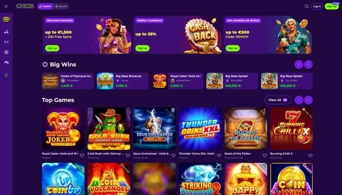 Gambloria Casino Review Header