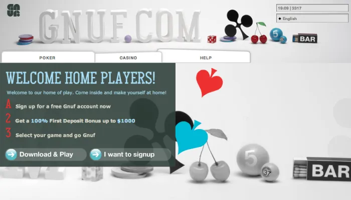 Gnuf Casino Review Header