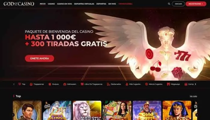God of Casino Review Header