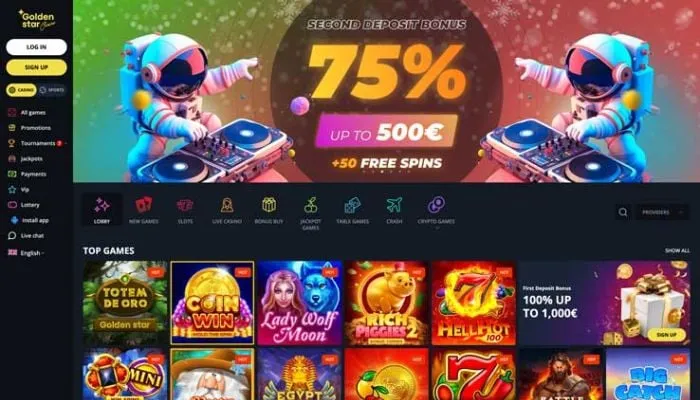 Golden Star Casino Review Header