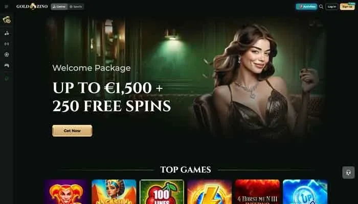 Goldzino Casino Review Header