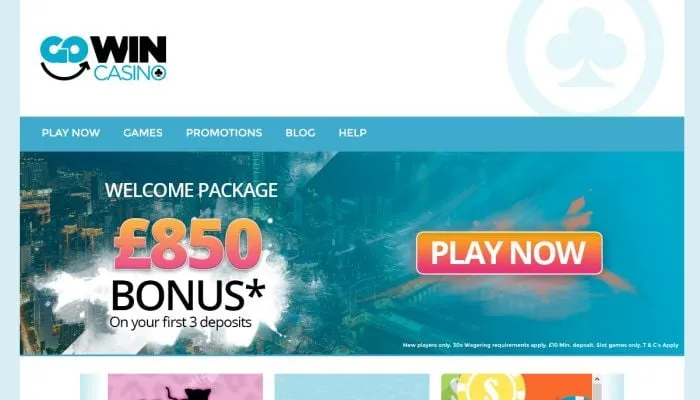 Gowin Casino Review Header