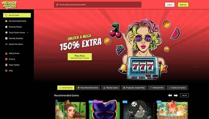 Hello Millions Casino Review Header