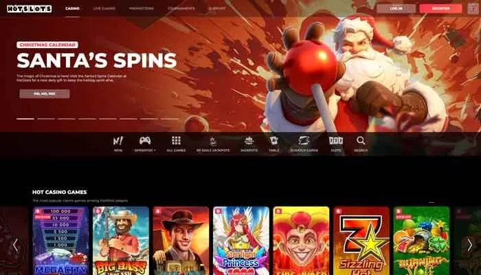 HotSlots Casino Review Header