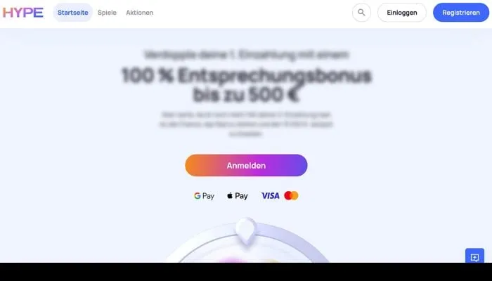 HypeKasino Review Header