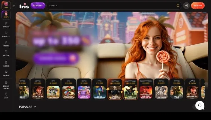 Iris Casino Review Header