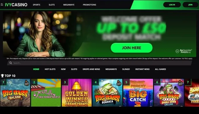 Ivy Casino Review Header