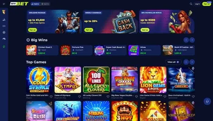 Ivybet Casino Review Header