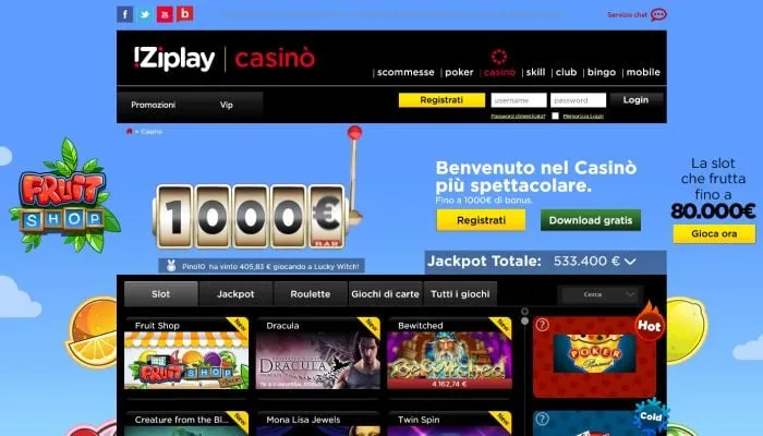 iZiplay Casino Review Header