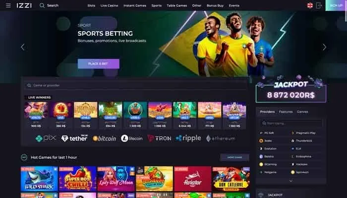 Izzi Casino Review Header