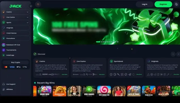 Jack.com Casino Review Header