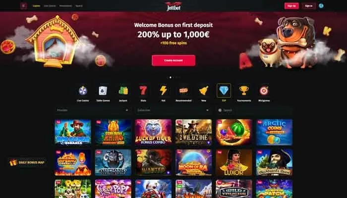 JettBet Casino Review Header