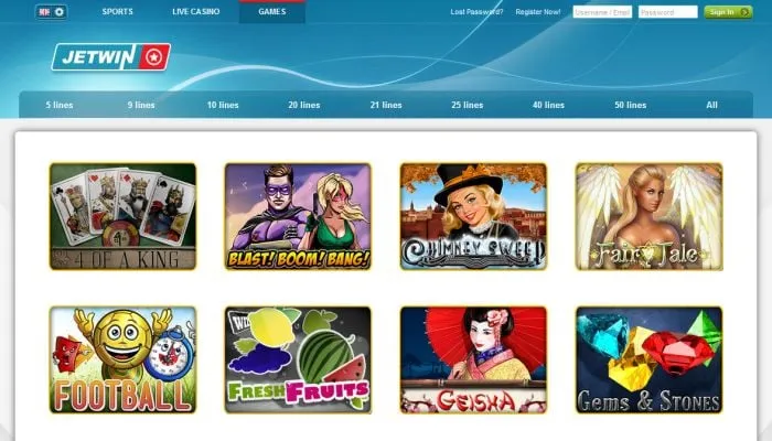 Jetwin Casino Review Header