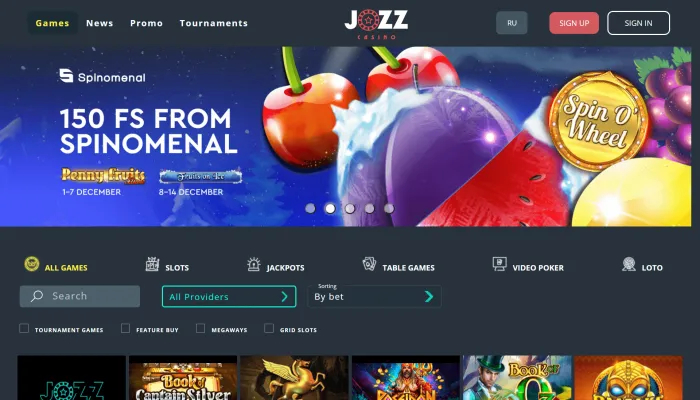 Jozz Casino Review Header