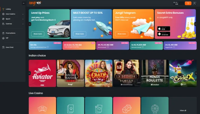 JungliWIN Casino Review Header