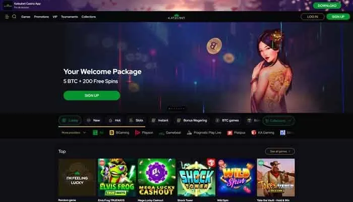 KatsuBet Casino Review Header
