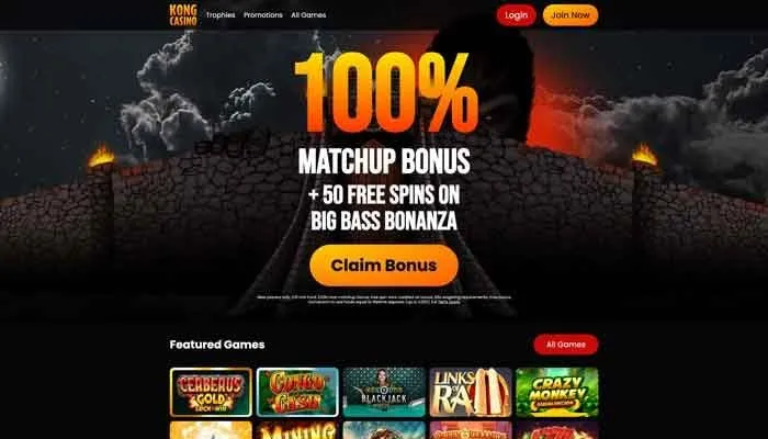 Kong Casino UK Review Header
