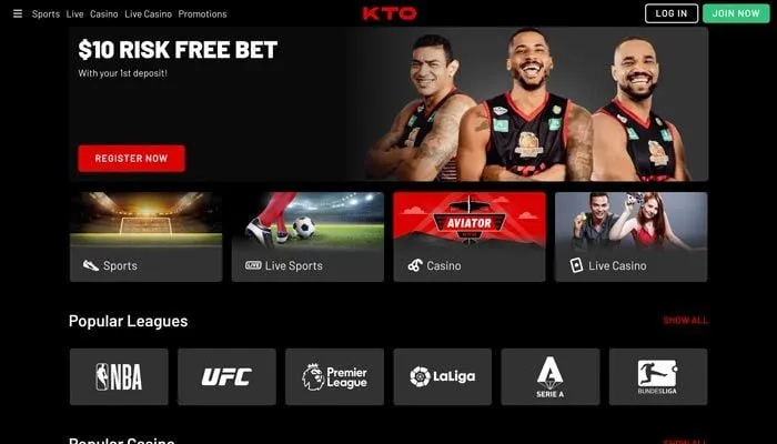 KTO Casino Review Header