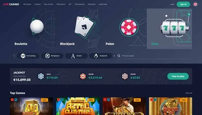 Live Casino Review Header