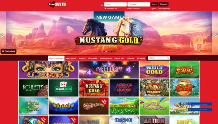 Love Reels Casino Review Header