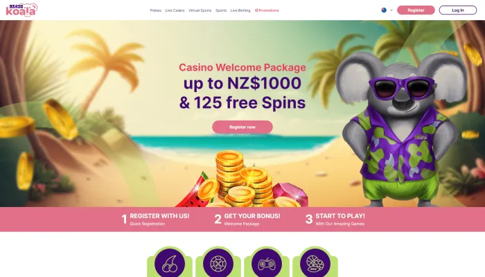 Lucky Koala Casino Review Header