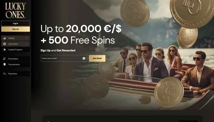Lucky Ones Casino Review Header