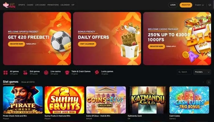 Lucky Trunk Casino Review Header