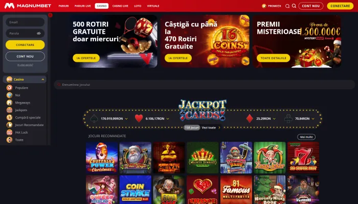 Magnumbet Casino Review Header