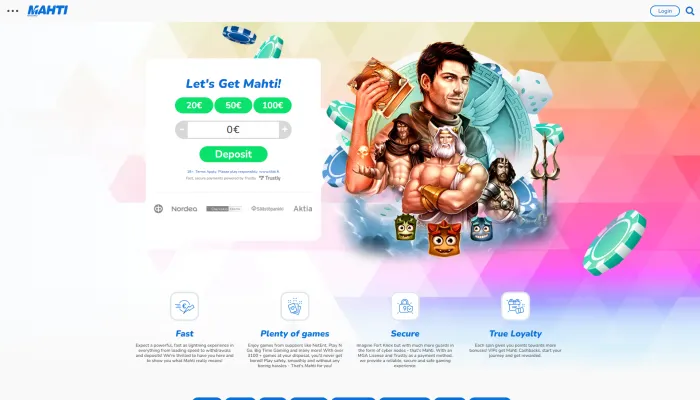 Mahti Casino Review Header