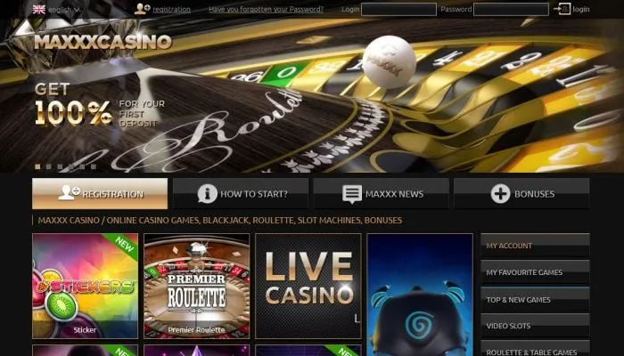 Maxxxcasino Review Header