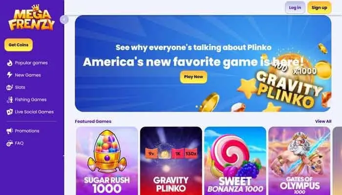 Mega Frenzy Casino Review Header