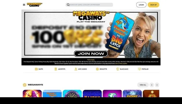 Megaways Casino Review Header