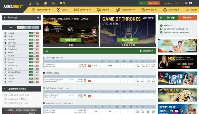 Melbet Casino Review Header