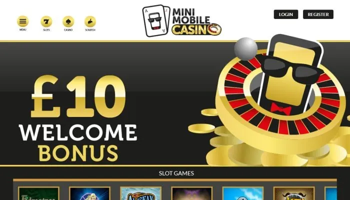 Mini Mobile Casino Review Header