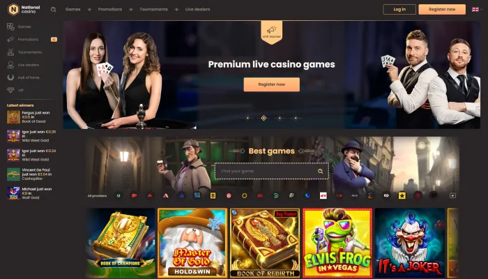 National Casino Review Header